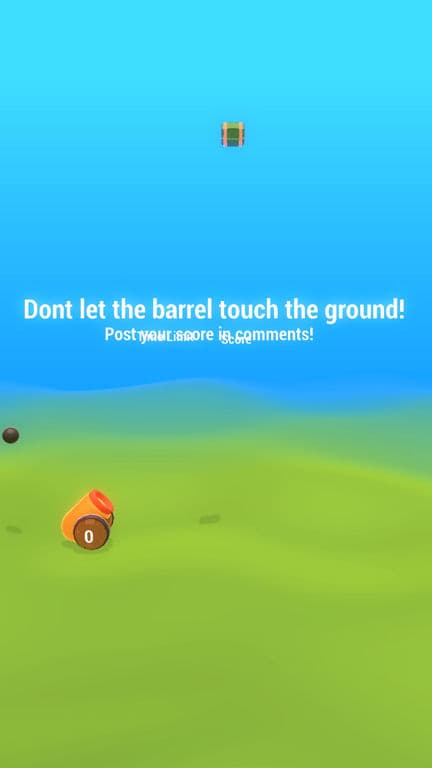 Falling barrel preview image
