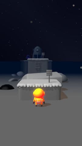 Orange The Astronaut