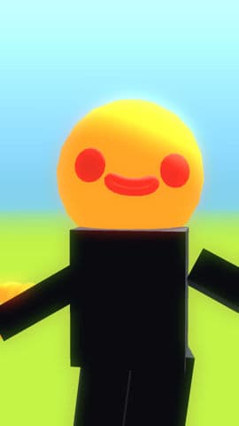 I made the happy guy