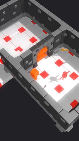 Top-Down Castle Scene