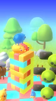 Jenga and plushies