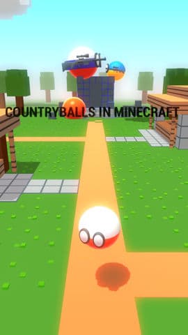 Countryballs in Minecraft