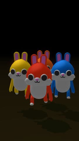 hide from the Bunnies