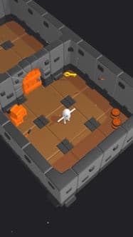 Top-Down Castle Scene
