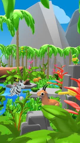 jungle scene🦜🌴🫶