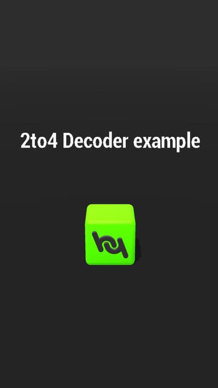 2to4 Decoder node example preview image