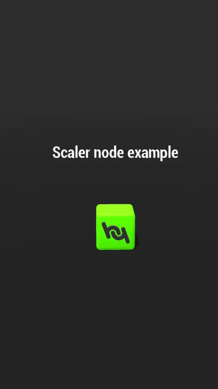 Scaler node example preview image
