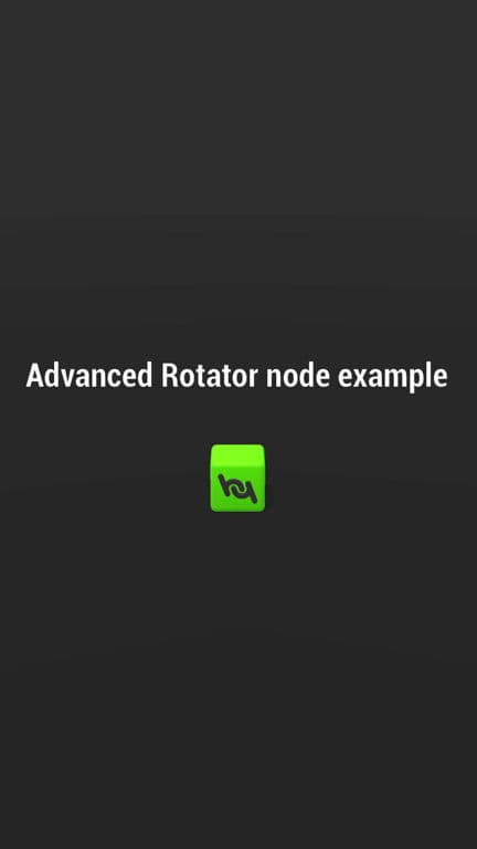 Advanced Rotator example preview image