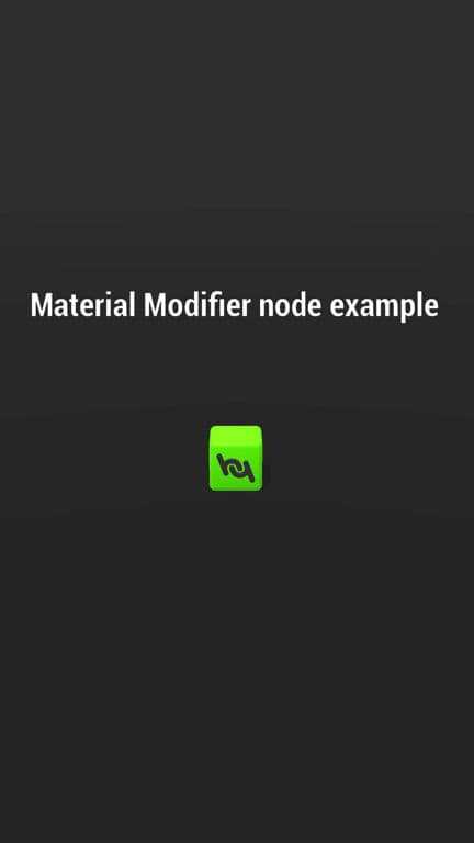 Material Modifier Example preview image