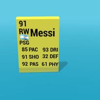 Lionel Messi FIFA 23 Card preview image
