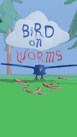 Bird On Worms!