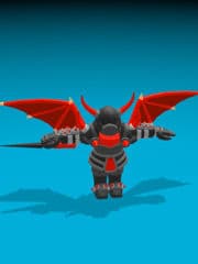 Red evil lord template