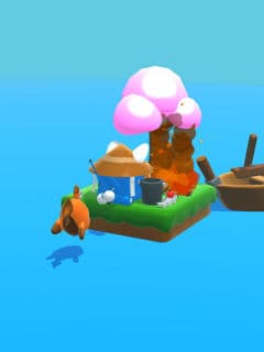 小さな島と魚🏝🐟 preview image