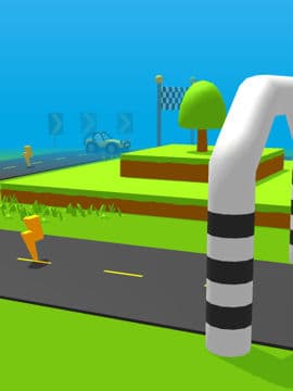 1st to finish: Tiny Race