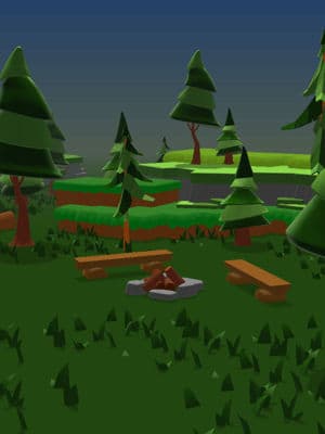 Cozy campfire preview image
