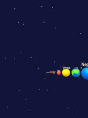 planet sizes