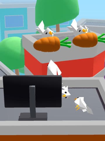 Happy Birds Watching TV preview image