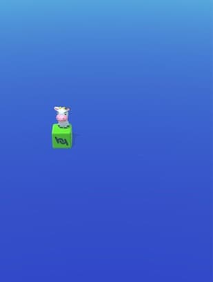 cow jumps preview image