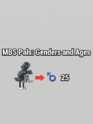 MBS Pals Genders and Ages