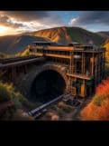 the mines