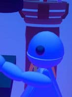 feed the blue guy