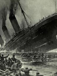 titanic sinking