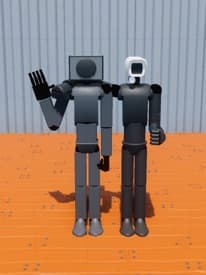 a cameraman and speaker