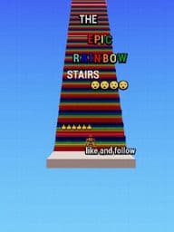 THE EPIC RAINBOW STAIRS