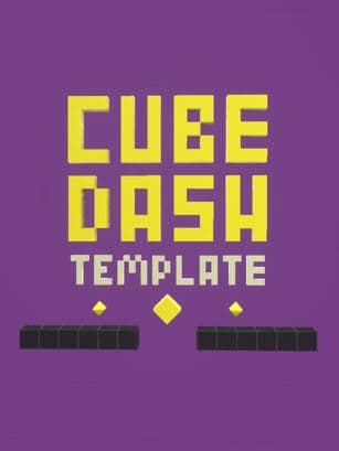 cube dash template: hard preview image