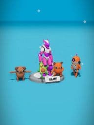 the pink robot