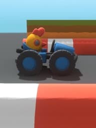  Racing really hard 