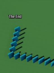 Long domino track