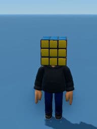 make cube head playable 