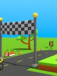 come here and race!