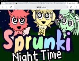 sprunki night time 2 preview image