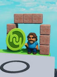parkour game and save steve