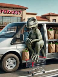 buy a snack at 10 am