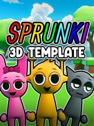 Sprunki 3D template preview image