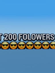 at 200 followers
