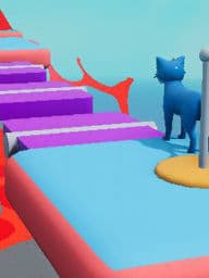Super Blue Cat Obby