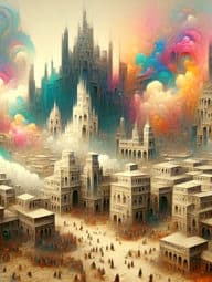the city