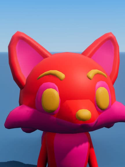 Foxy numberblock gore preview image