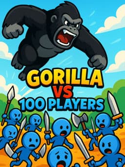 100 PLAYERS vs GORILLA