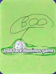 troll face dominos game