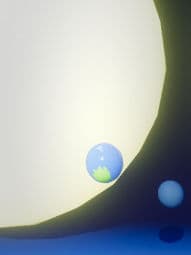 earth is been swallowed by the sun