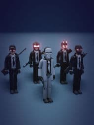 The masked men