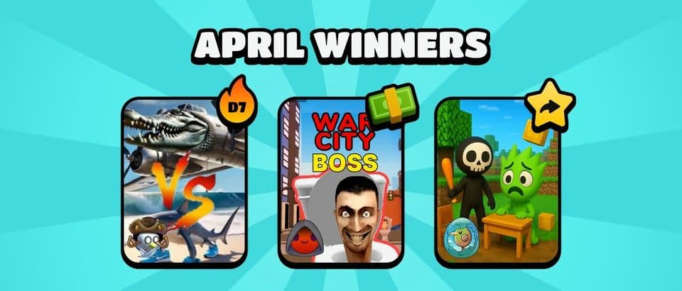 Best games of April 2025 - Monthly hit game challenge winners